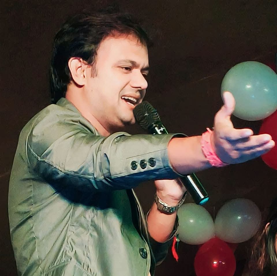 Rajeev Ranjan - Rajeev Ranjan at stage